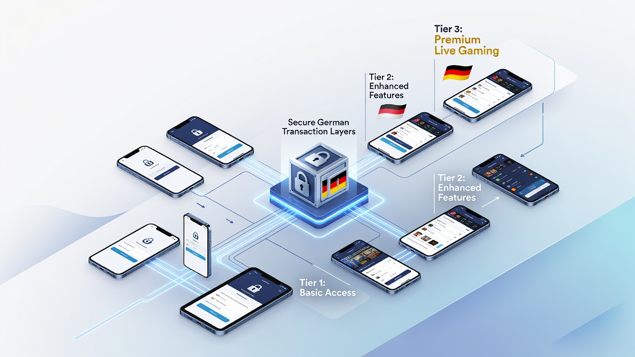 Mobile Transaktionssicherheit und gestaffelte Live-Dealer-Zugänge in deutschen Systemen