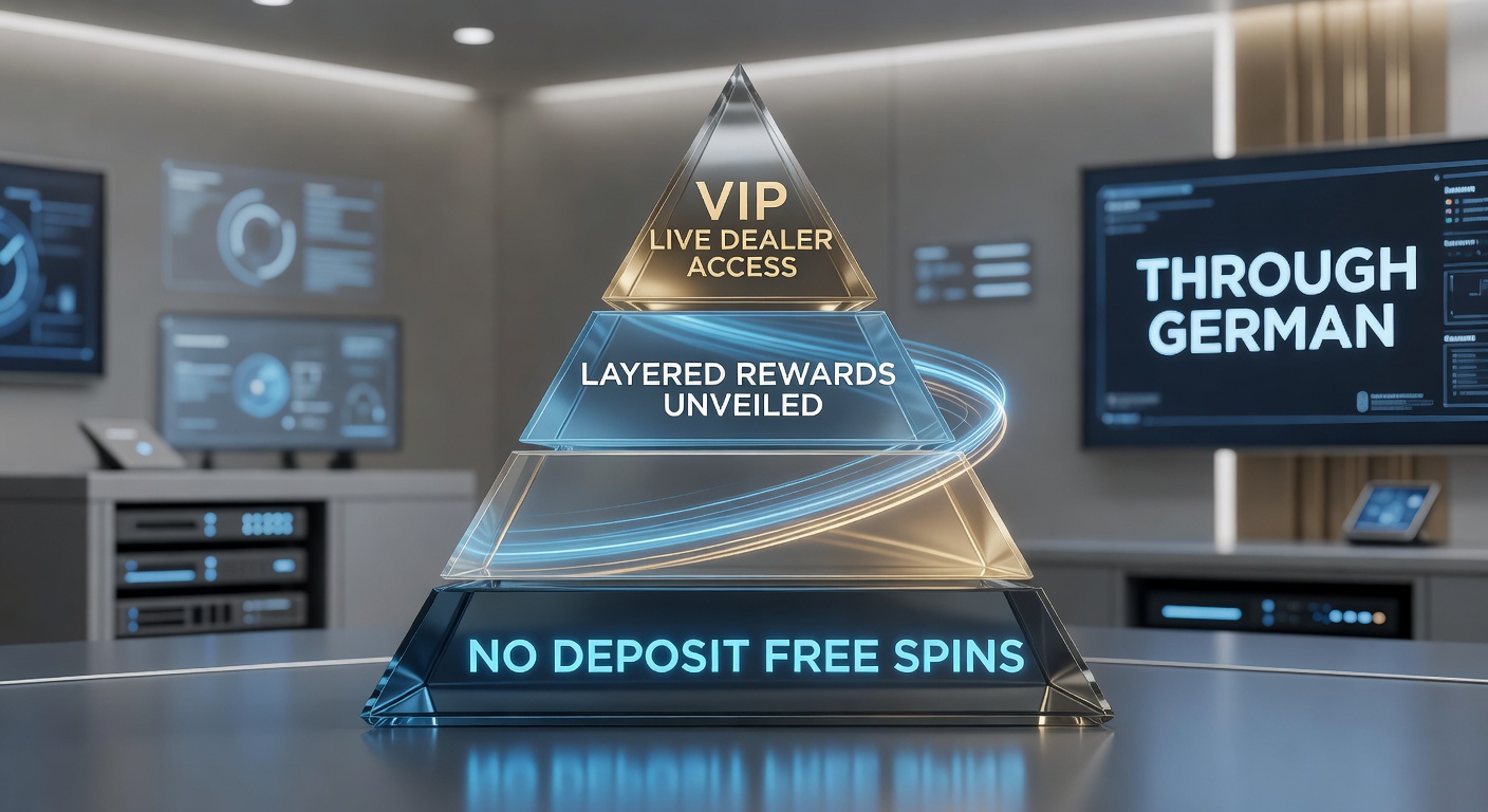 Visuelle Darstellung einer Zahlungsflusskette von Free Spins zu VIP-Tisch mit Icons für PayPal, Trustly und Live-Dealer-Symbole in einem deutschen Casino-Layout