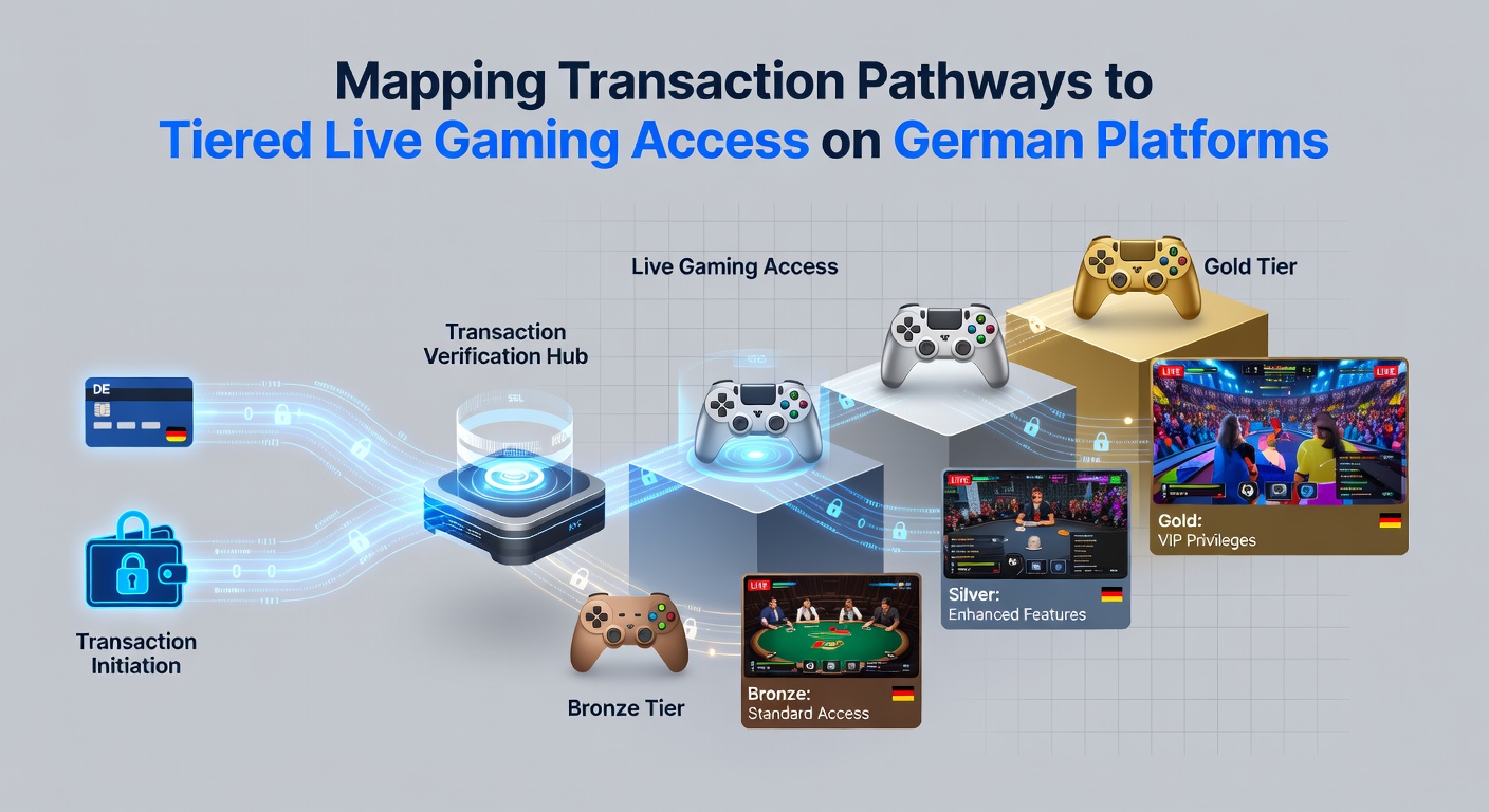 Visualisierung von Transaktionspfaden und gestaffelten Zugangsstufen in deutschen Live-Gaming-Umgebungen