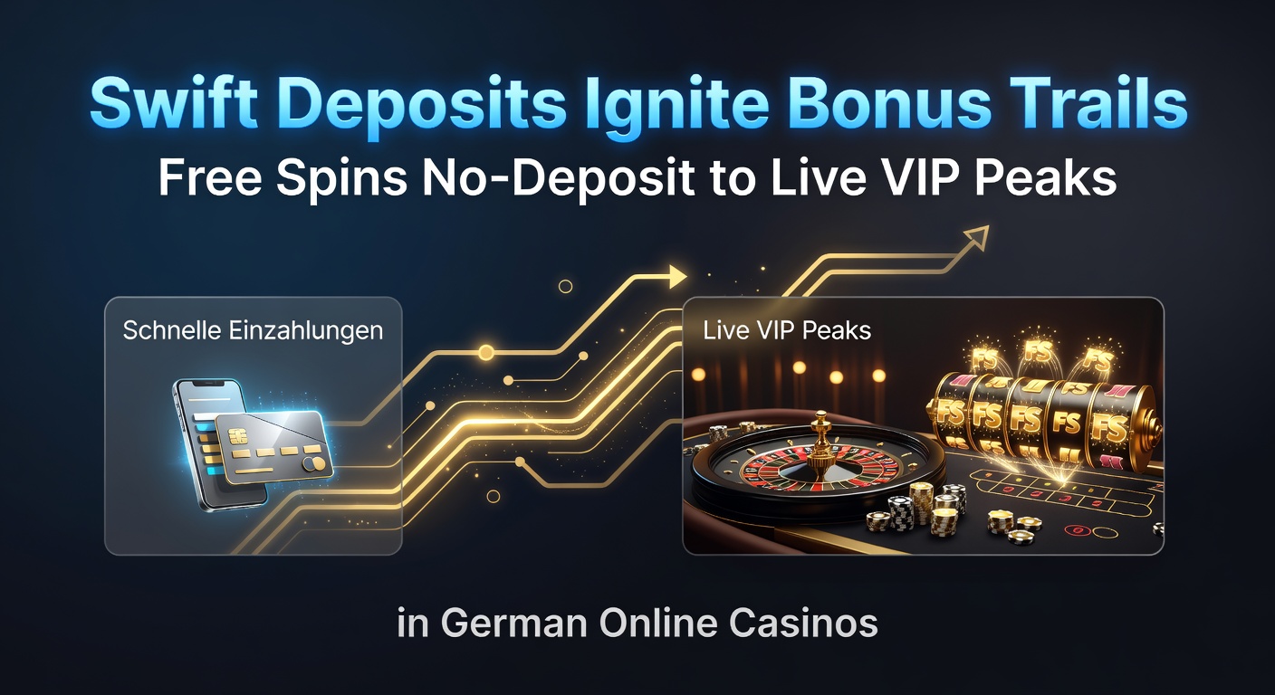 Illustration einer explosiven Bonus-Explosion mit Einzahlungspfeilen, Free-Spin-Wirbeln und VIP-Treppen in leuchtenden Farben