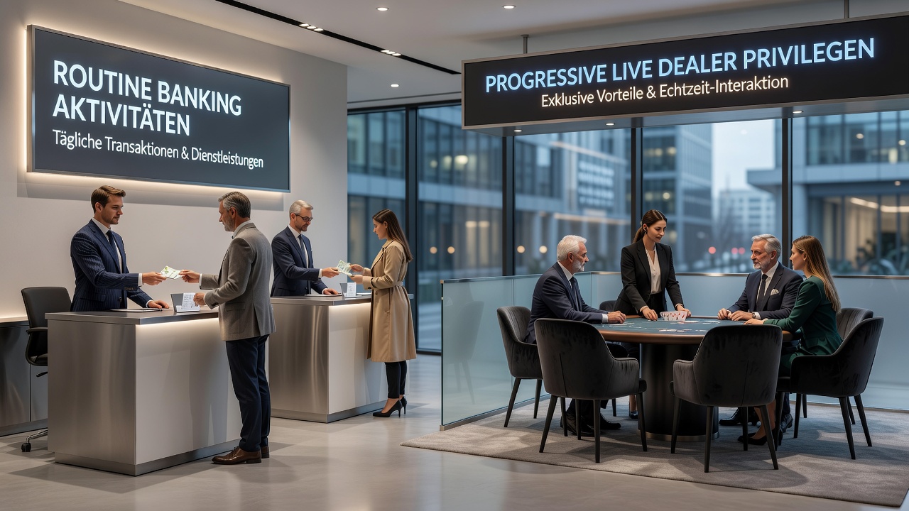 Detaillierte Darstellung von Zahlungswegen zu VIP-Live-Dealer-Zugängen