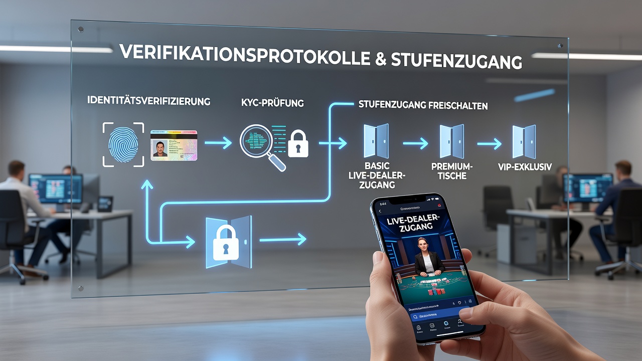 Gestaffelte Zugänge und Verifizierungsprotokolle auf deutschen Plattformen