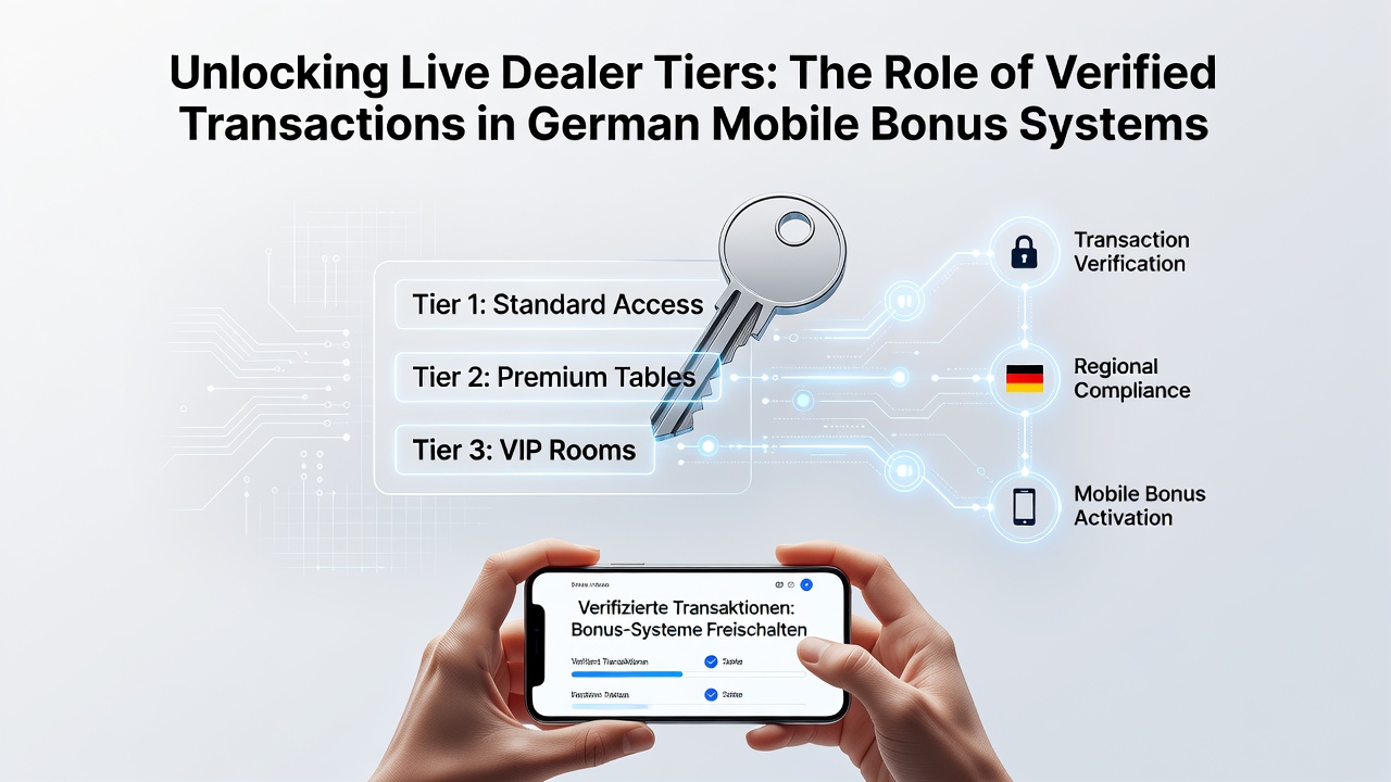 Illustration verifizierter Transaktionen in mobilen Casino-Bonussystemen