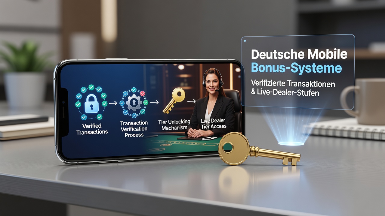 Darstellung gestaffelter Live-Dealer-Tiers auf mobilen Geräten