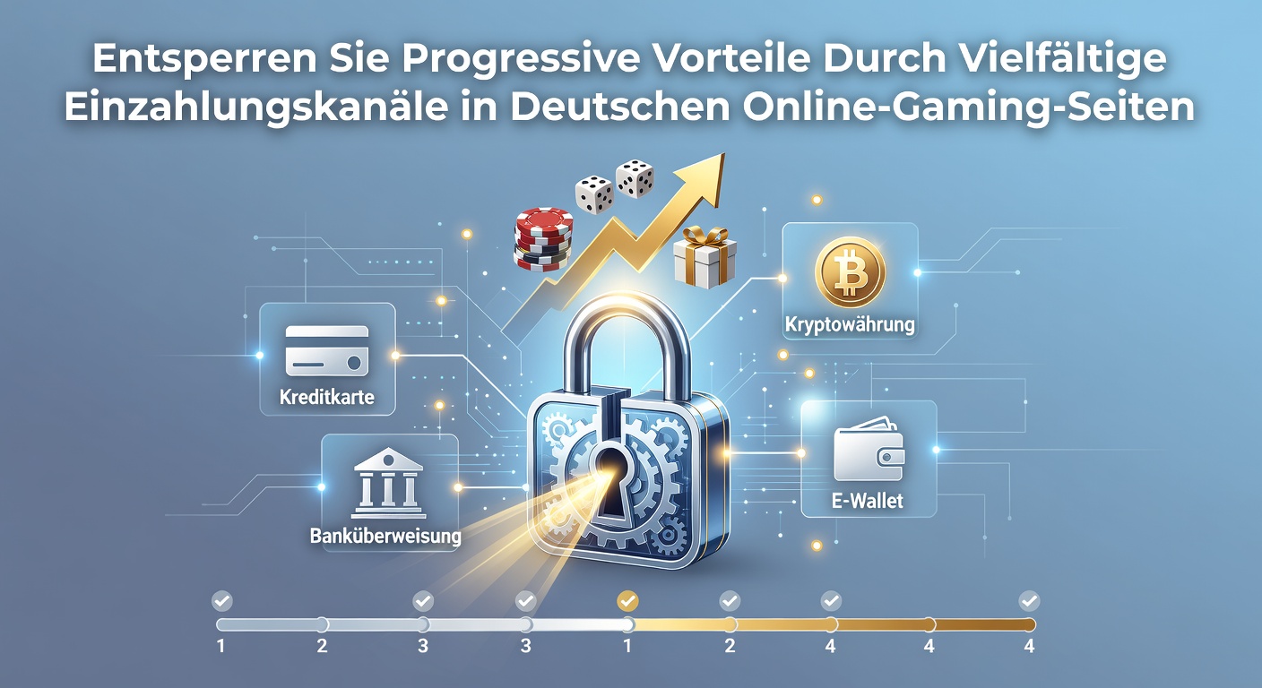 Verschiedene Einzahlungsmethoden und ihre Auswirkungen auf VIP-Stufen in deutschen Online-Casinos